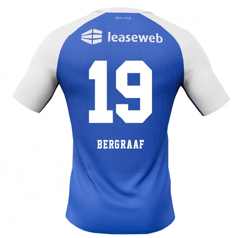 Danxen Mulher Camisola Jerolldino Bergraaf #19 Dodgerblue Vermelho Branco Alternativa 2026/27 Camisa Brasil