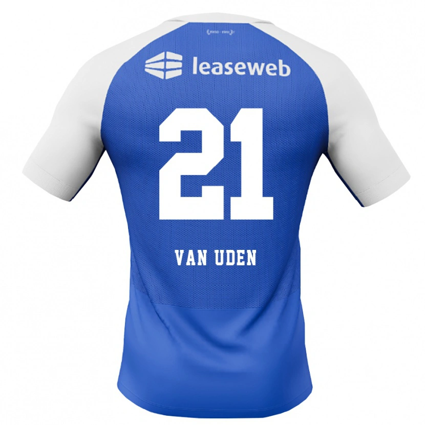 Danxen Mulher Camisola Jasmijn Van Uden #21 Dodgerblue Vermelho Branco Alternativa 2026/27 Camisa Brasil