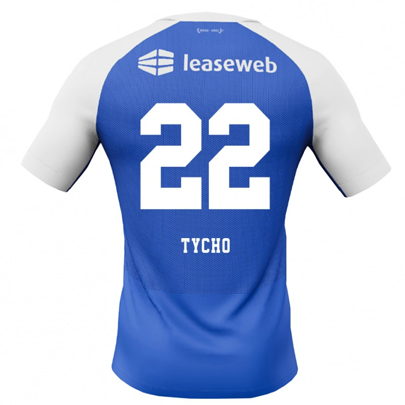Danxen Mulher Camisola Tycho De Wit #22 Dodgerblue Vermelho Branco Alternativa 2026/27 Camisa Brasil