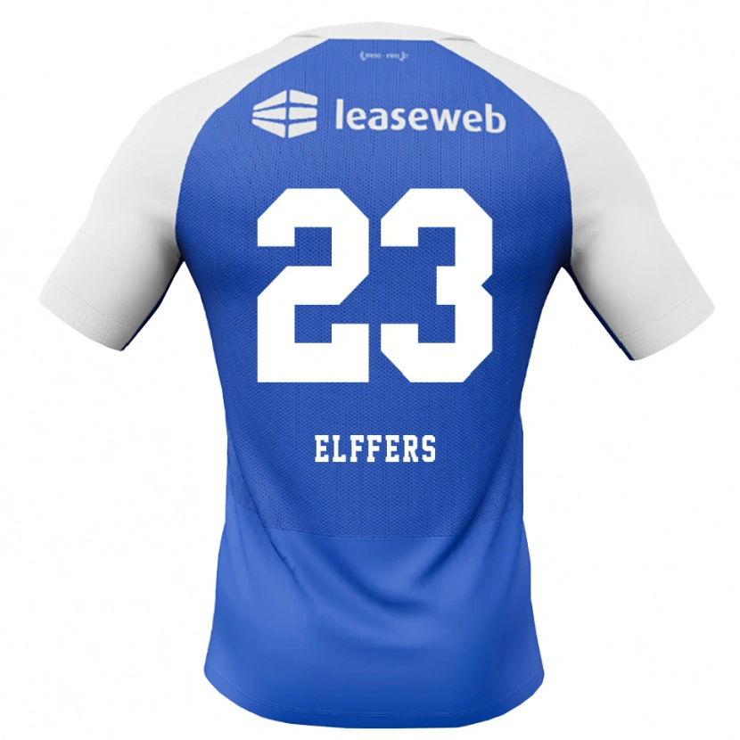 Danxen Mulher Camisola Timme Elffers #23 Dodgerblue Vermelho Branco Alternativa 2026/27 Camisa Brasil