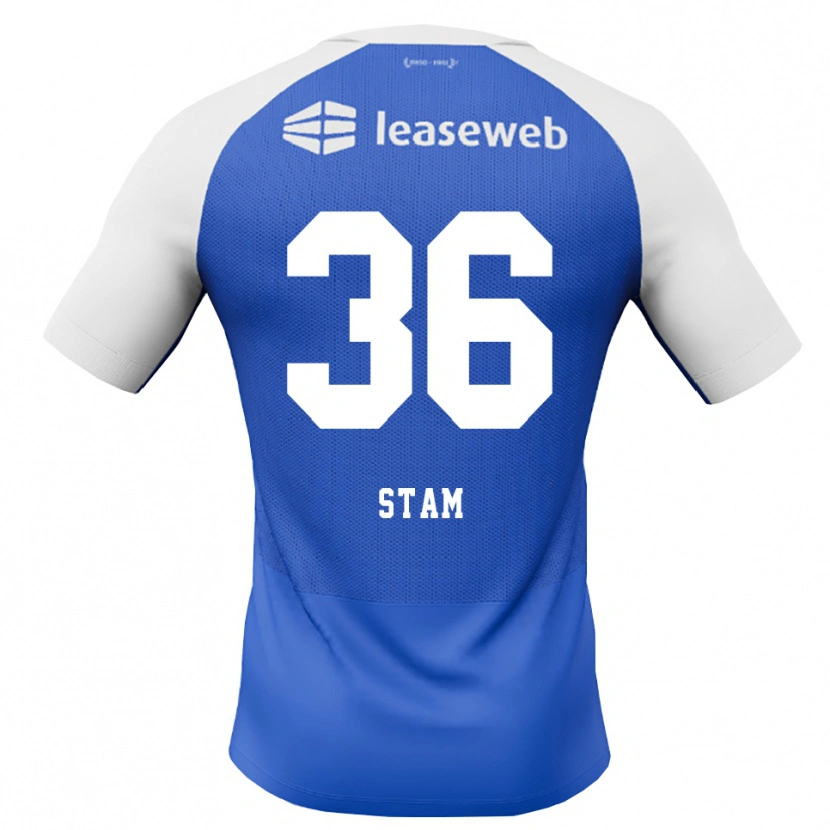 Danxen Mulher Camisola Finn Stam #36 Dodgerblue Vermelho Branco Alternativa 2026/27 Camisa Brasil