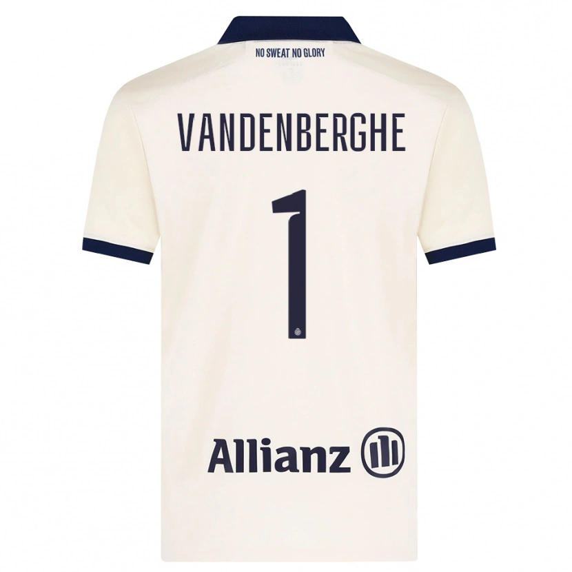 Danxen Mulher Camisola Xander Vandenberghe #1 Beige Preto Alternativa 2026/27 Camisa Brasil