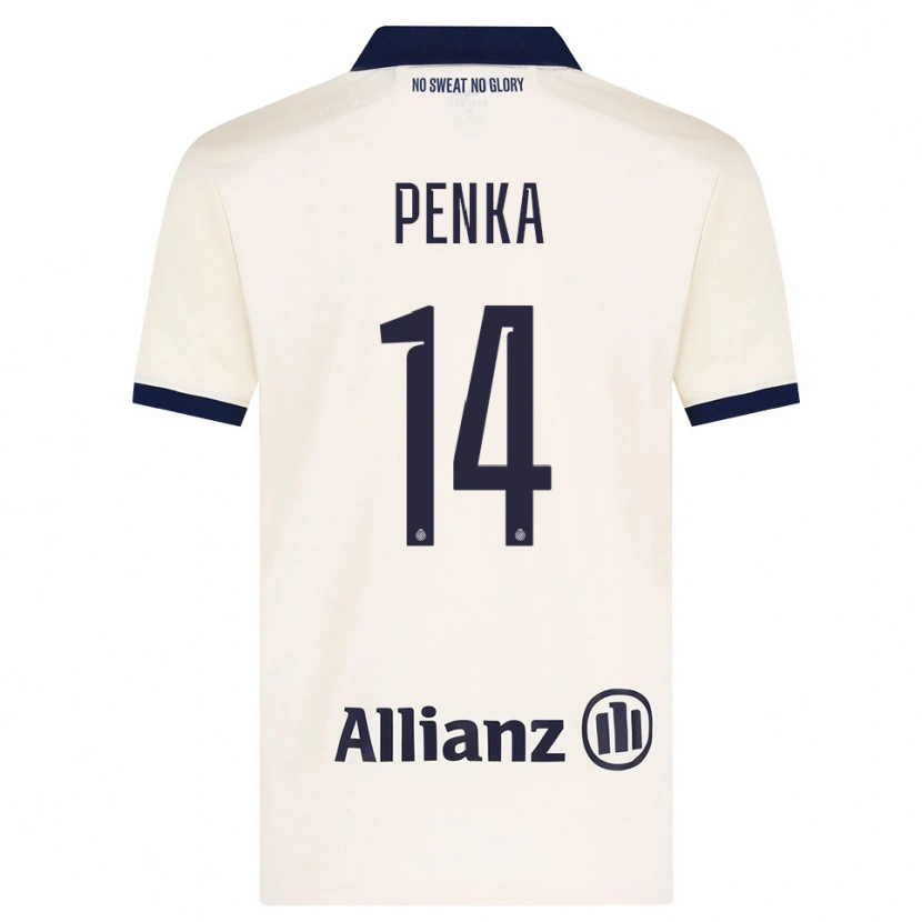 Danxen Mulher Camisola Godfried Penka #14 Beige Preto Alternativa 2026/27 Camisa Brasil