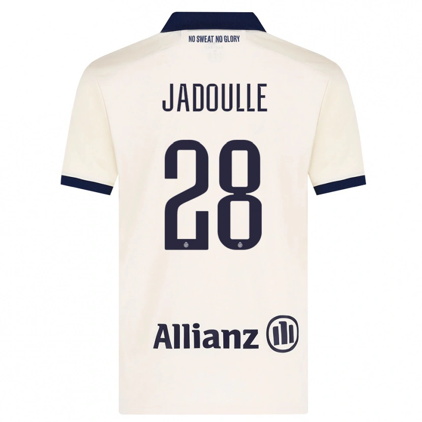 Danxen Mulher Camisola Romane Jadoulle #28 Beige Preto Alternativa 2026/27 Camisa Brasil