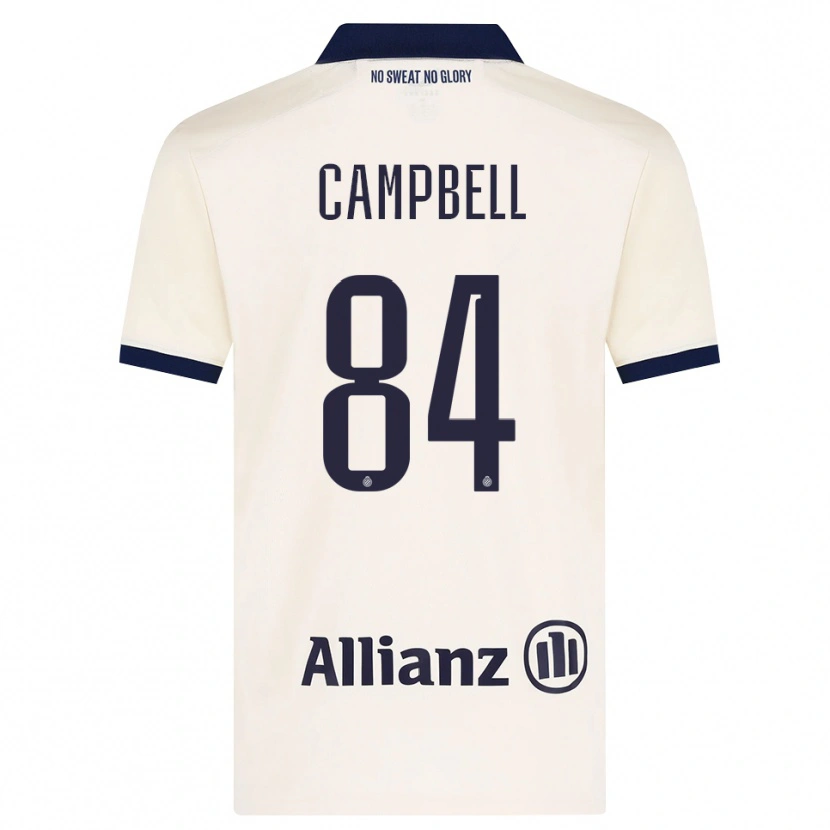 Danxen Mulher Camisola Shandre Campbell #84 Beige Preto Alternativa 2026/27 Camisa Brasil