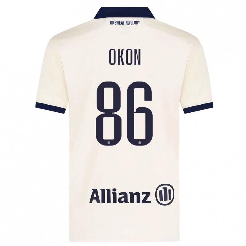 Danxen Mulher Camisola Gianluca Okon-Engstler #86 Beige Preto Alternativa 2026/27 Camisa Brasil