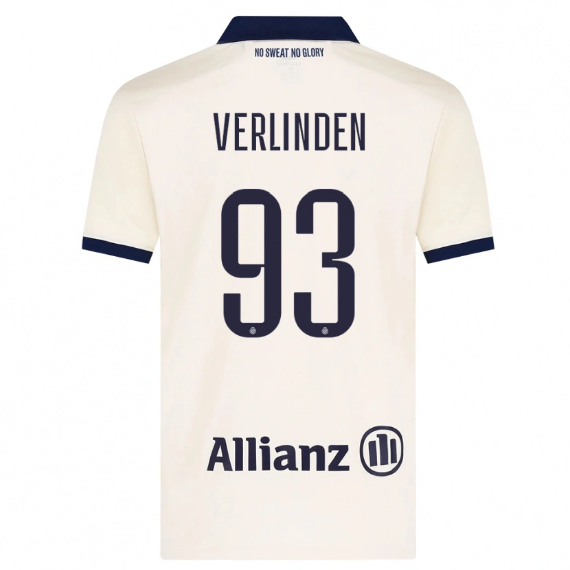 Danxen Mulher Camisola Wout Verlinden #93 Beige Preto Alternativa 2026/27 Camisa Brasil