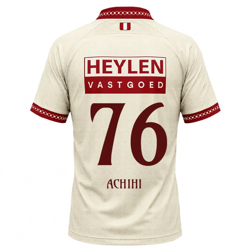 Danxen Mulher Camisola Orseer Achihi #76 Beige Vermelho Alternativa 2026/27 Camisa Brasil