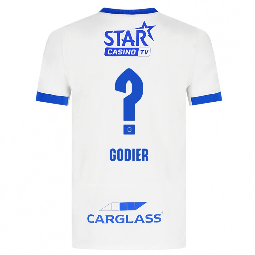 Danxen Mulher Camisola Chelsea Godier #0 Branco Azul Alternativa 2026/27 Camisa Brasil
