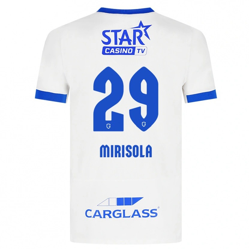 Danxen Mulher Camisola Robin Mirisola #29 Branco Azul Alternativa 2026/27 Camisa Brasil