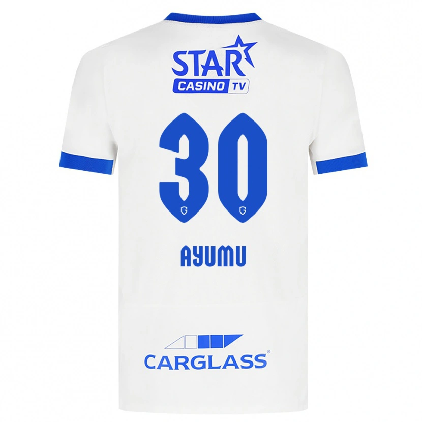 Danxen Mulher Camisola Ayumu Yokoyama #30 Branco Azul Alternativa 2026/27 Camisa Brasil