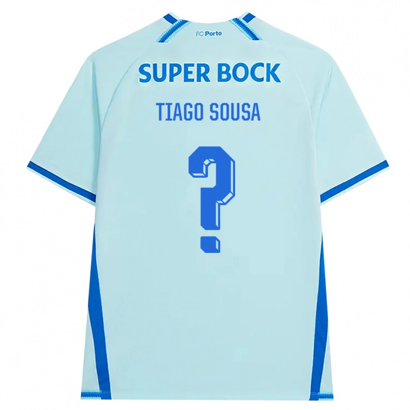 Danxen Mulher Camisola Tiago Sousa #0 Lightcyan Azul Terceiro 2026/27 Camisa Brasil