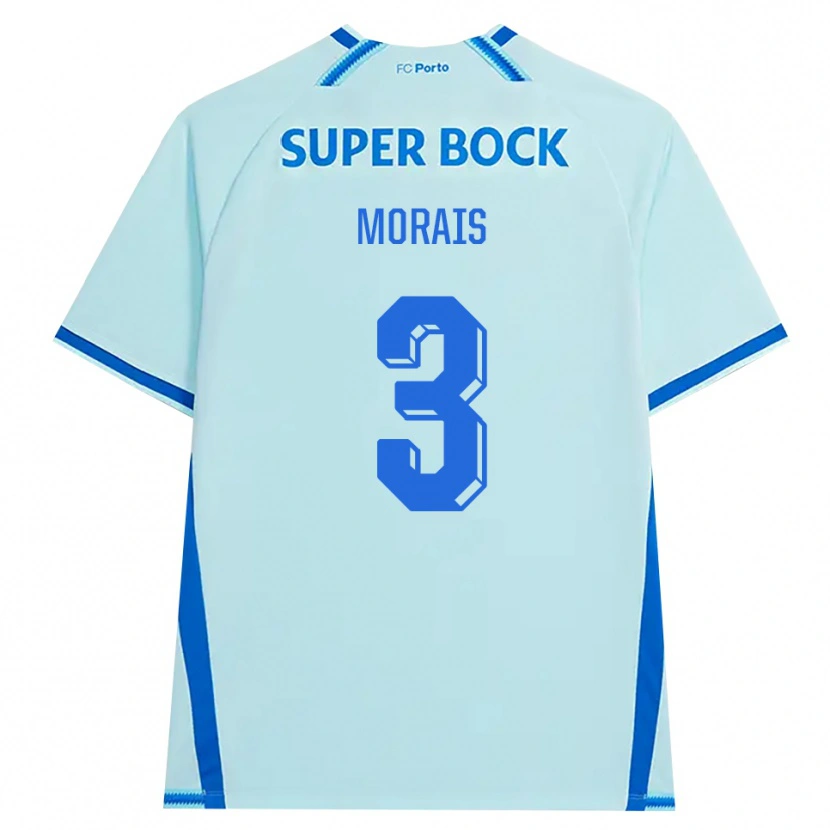Danxen Mulher Camisola Rodrigo Morais #3 Lightcyan Azul Terceiro 2026/27 Camisa Brasil