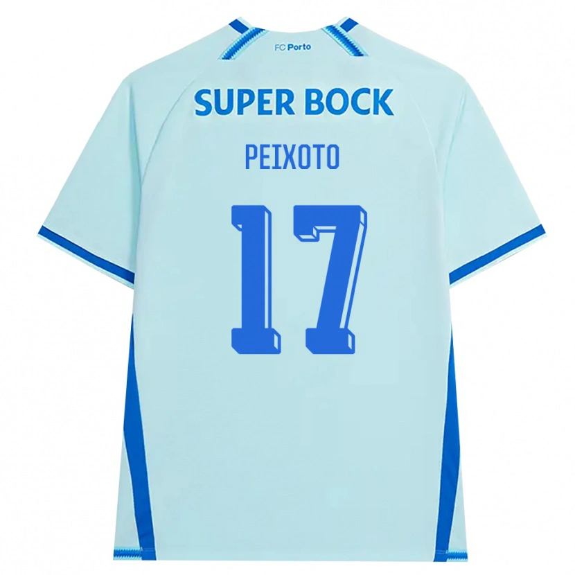 Danxen Mulher Camisola Tomás Peixoto #17 Lightcyan Azul Terceiro 2026/27 Camisa Brasil