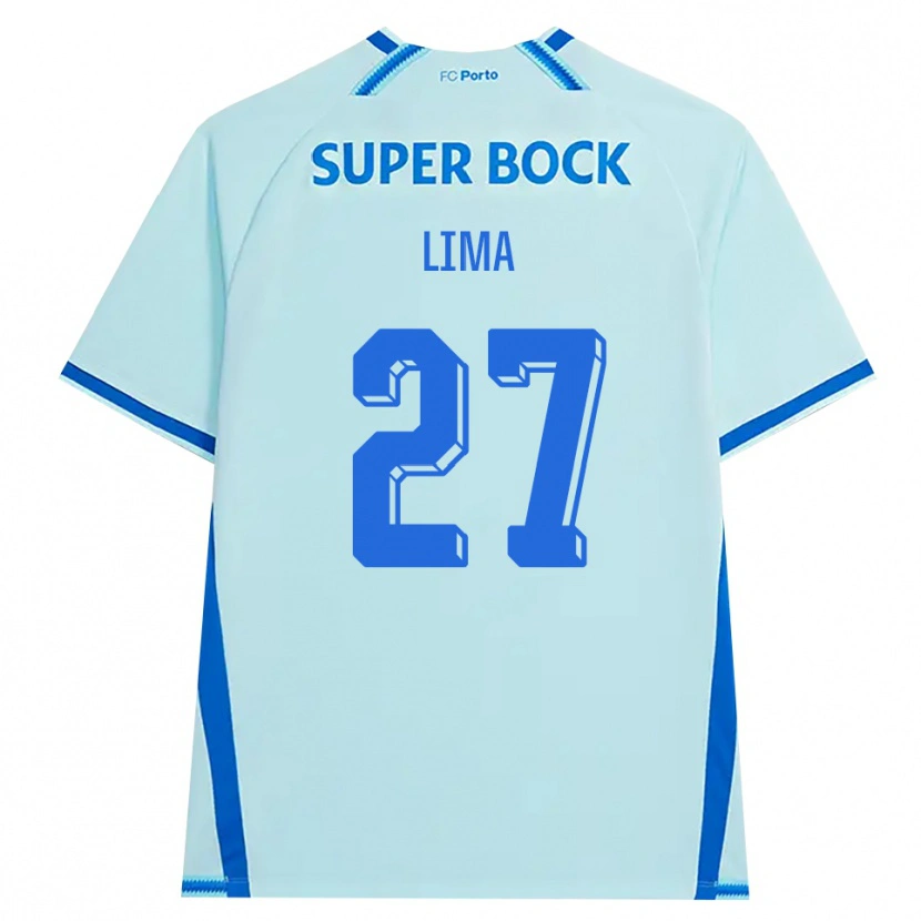 Danxen Mulher Camisola Cláudia Lima #27 Lightcyan Azul Terceiro 2026/27 Camisa Brasil