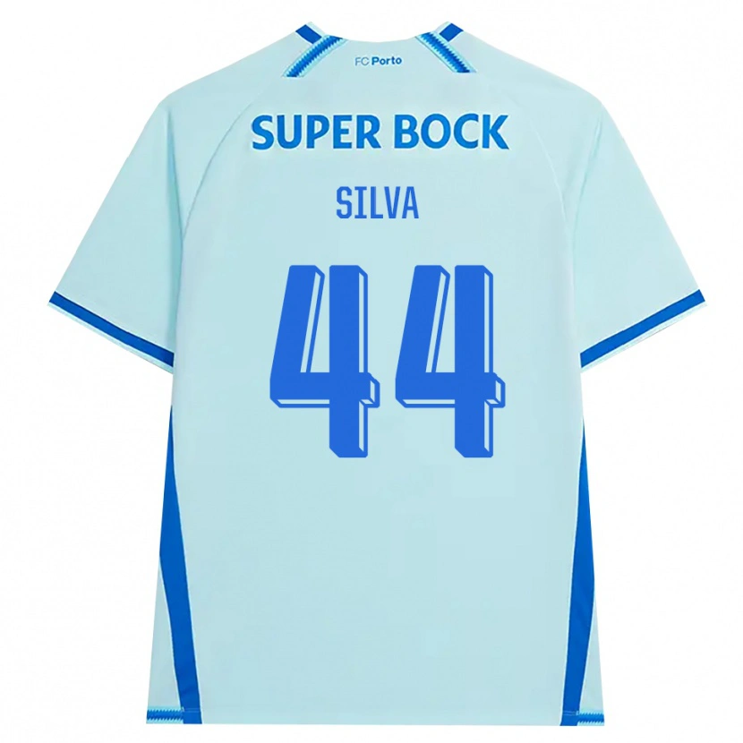 Danxen Mulher Camisola Felipe Silva #44 Lightcyan Azul Terceiro 2026/27 Camisa Brasil
