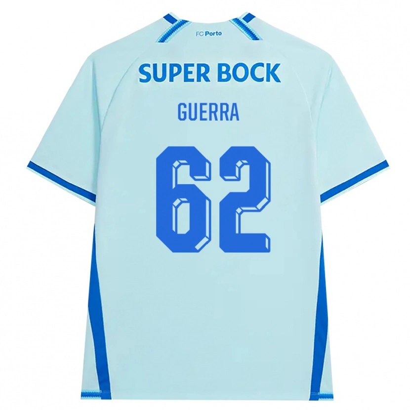 Danxen Mulher Camisola Gustavo Guerra #62 Lightcyan Azul Terceiro 2026/27 Camisa Brasil