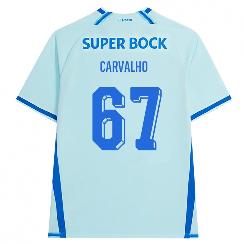 Danxen Mulher Camisola Guilherme Carvalho #67 Lightcyan Azul Terceiro 2026/27 Camisa Brasil