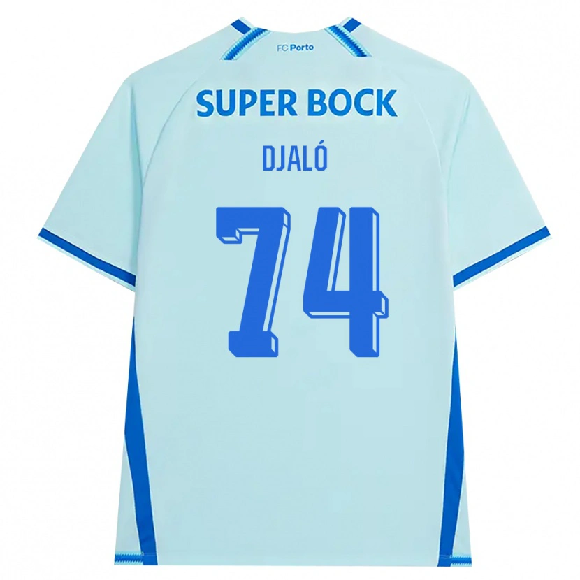 Danxen Mulher Camisola Ussumane Djaló #74 Lightcyan Azul Terceiro 2026/27 Camisa Brasil