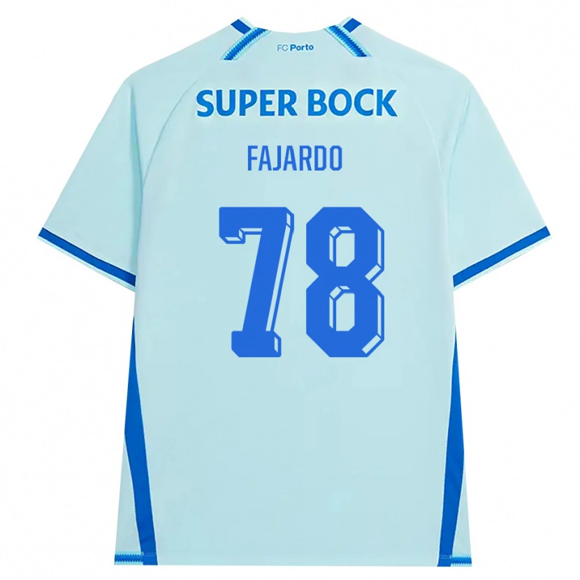 Danxen Mulher Camisola Leonardo Fajardo #78 Lightcyan Azul Terceiro 2026/27 Camisa Brasil