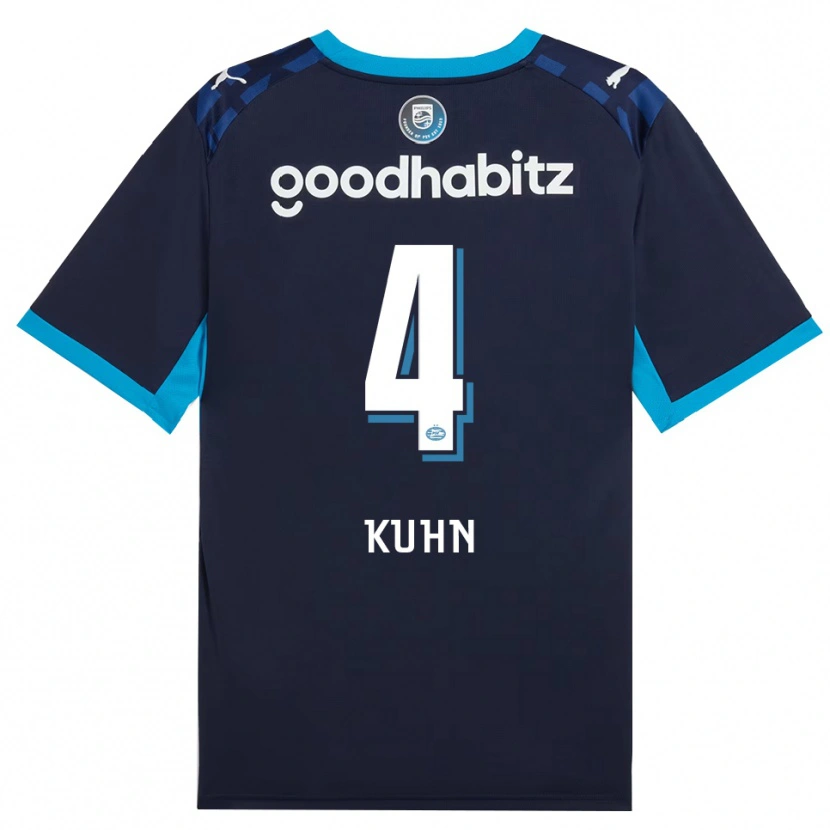 Danxen Mulher Camisola Wessel Kuhn #4 Dodgerblue Royalblue Terceiro 2026/27 Camisa Brasil