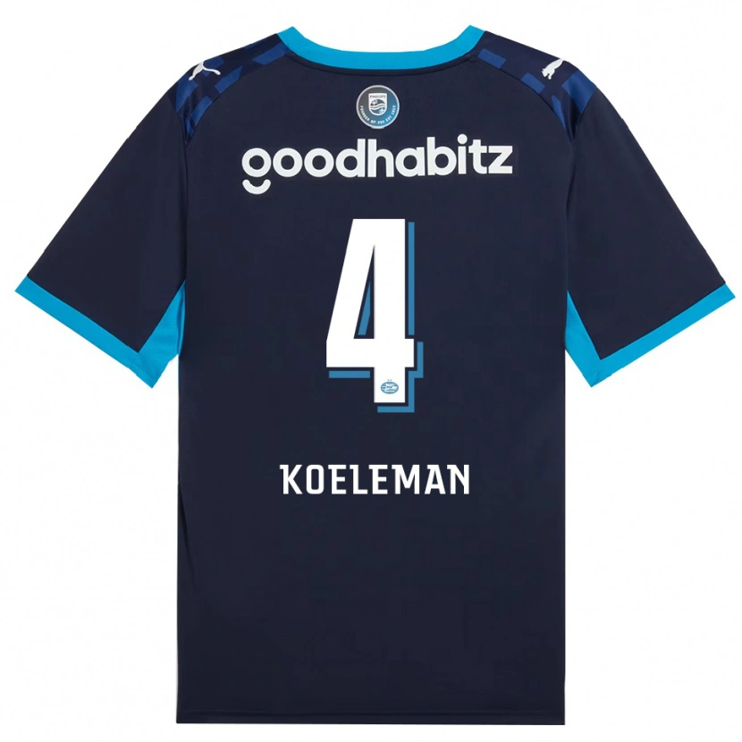 Danxen Mulher Camisola Senna Koeleman #4 Dodgerblue Royalblue Terceiro 2026/27 Camisa Brasil