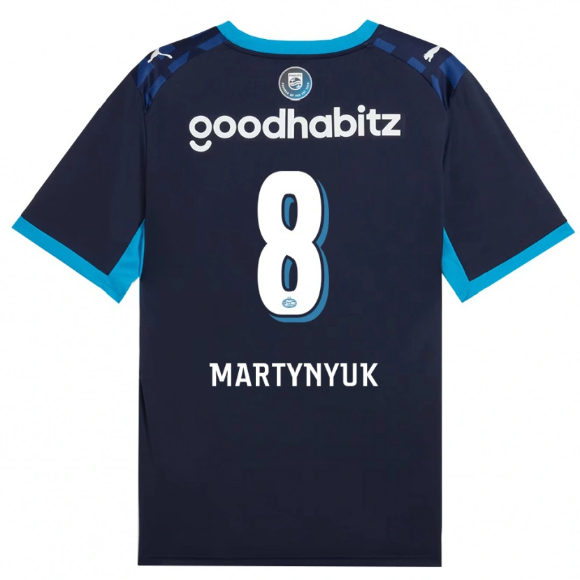 Danxen Mulher Camisola Anton Martynyuk #8 Dodgerblue Royalblue Terceiro 2026/27 Camisa Brasil