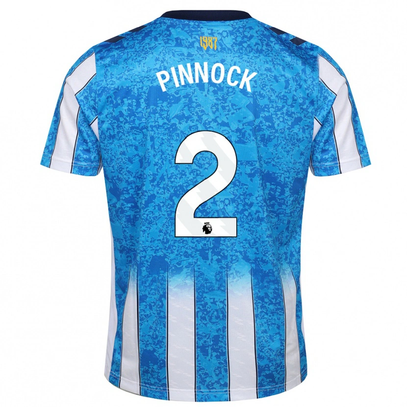 Danxen Mulher Camisola Ethan Pinnock #2 Branco Azul Laranja Principal 2026/27 Camisa Brasil