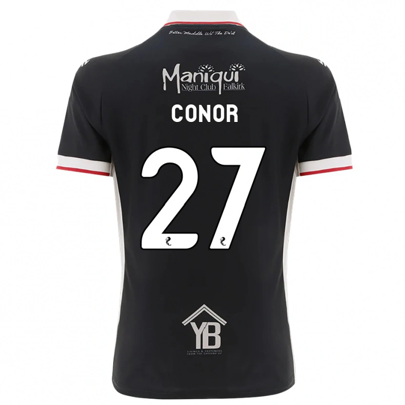 Danxen Mulher Camisola Conor Mcleod #27 Preto Branco Vermelho Principal 2026/27 Camisa Brasil