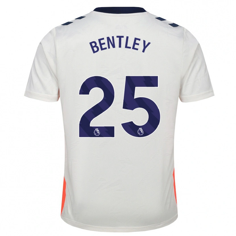 Danxen Mulher Camisola Daniel Bentley #25 Branco Laranja Azul Real Alternativa 2026/27 Camisa Brasil