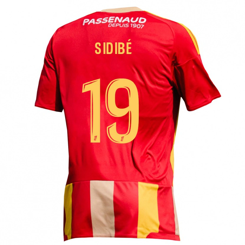 Danxen Mulher Camisola Djibril Sidibé #19 Amarelo Vermelho Verde Principal 2026/27 Camisa Brasil