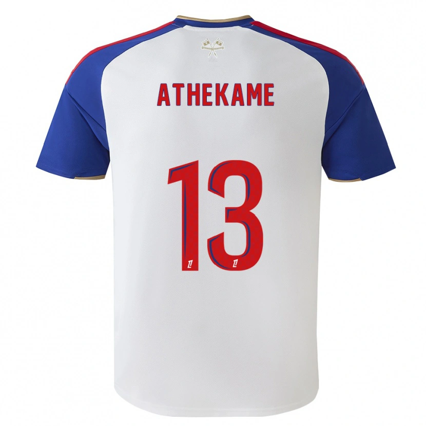 Danxen Mulher Camisola Zachary Athekame #13 Azul Real Vermelho Branco Principal 2026/27 Camisa Brasil