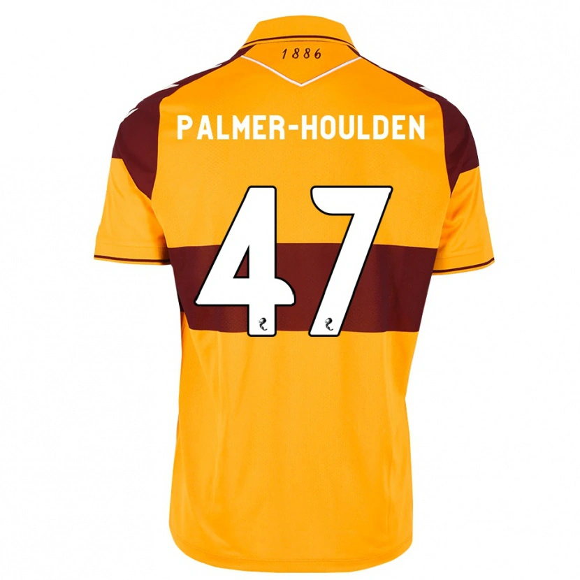 Danxen Mulher Camisola Seb Palmer-Houlden #47 Marrom Laranja Principal 2026/27 Camisa Brasil