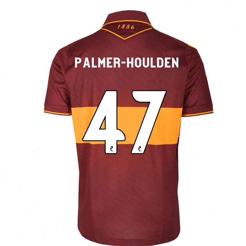 Danxen Mulher Camisola Seb Palmer-Houlden #47 Laranja Marrom Alternativa 2026/27 Camisa Brasil