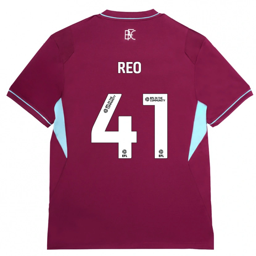 Danxen Criança Camisola Reo Hatate #41 Borgonha Verde Principal 2026/27 Camisa Brasil