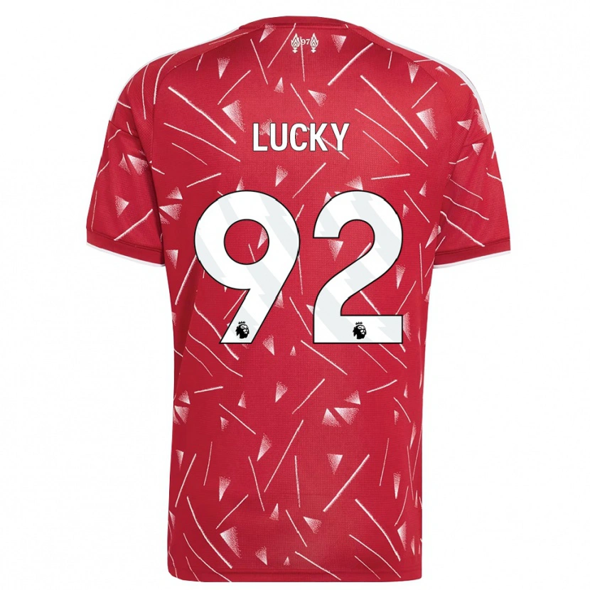 Danxen Criança Camisola Wellity Lucky #92 Branco Vermelho Principal 2026/27 Camisa Brasil