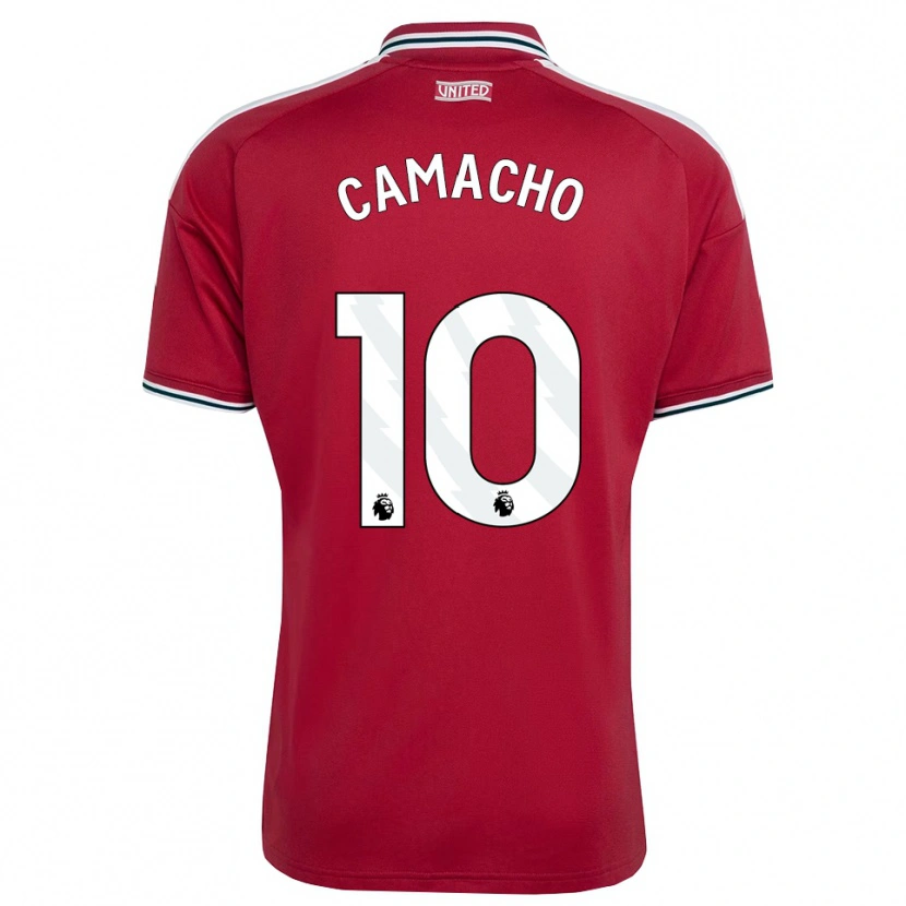 Danxen Criança Camisola Jaume Camacho #10 Vermelho Amarelo Branco Principal 2026/27 Camisa Brasil