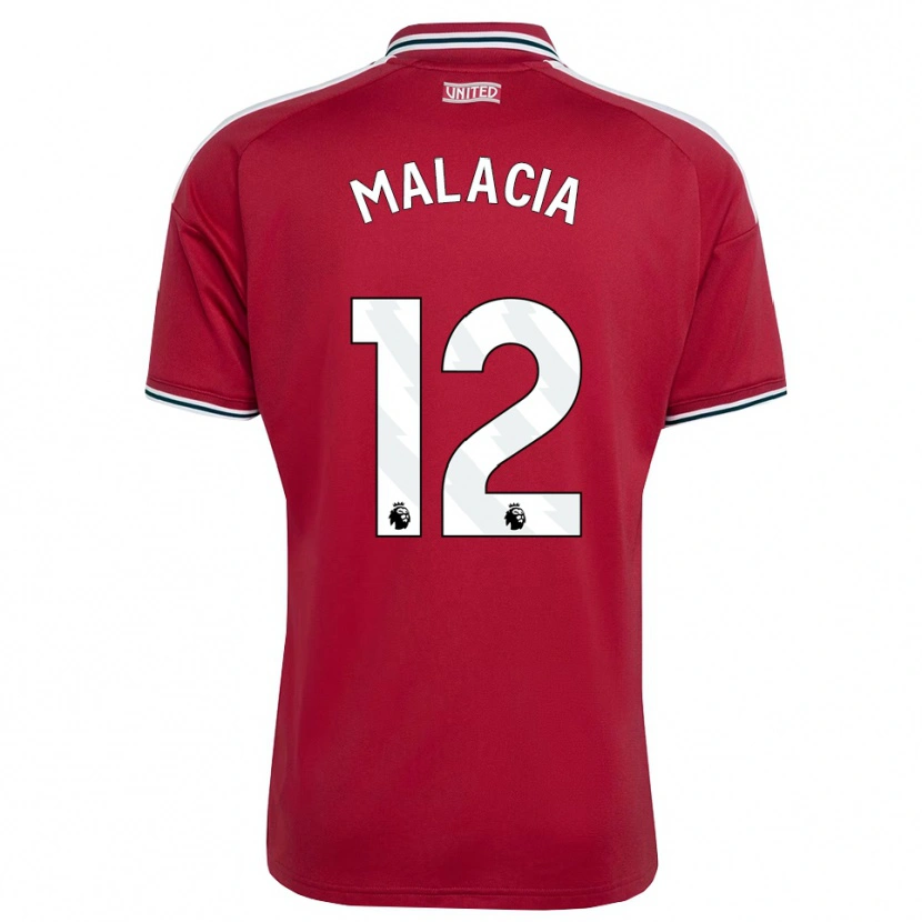 Danxen Criança Camisola Tyrell Malacia #12 Vermelho Amarelo Branco Principal 2026/27 Camisa Brasil
