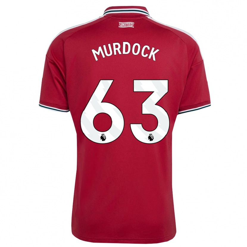 Danxen Criança Camisola Will Murdock #63 Vermelho Amarelo Branco Principal 2026/27 Camisa Brasil