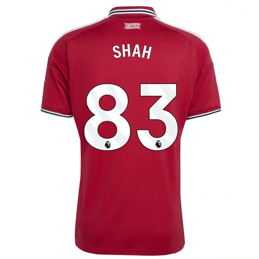 Danxen Criança Camisola Jariyah Shah #83 Vermelho Amarelo Branco Principal 2026/27 Camisa Brasil