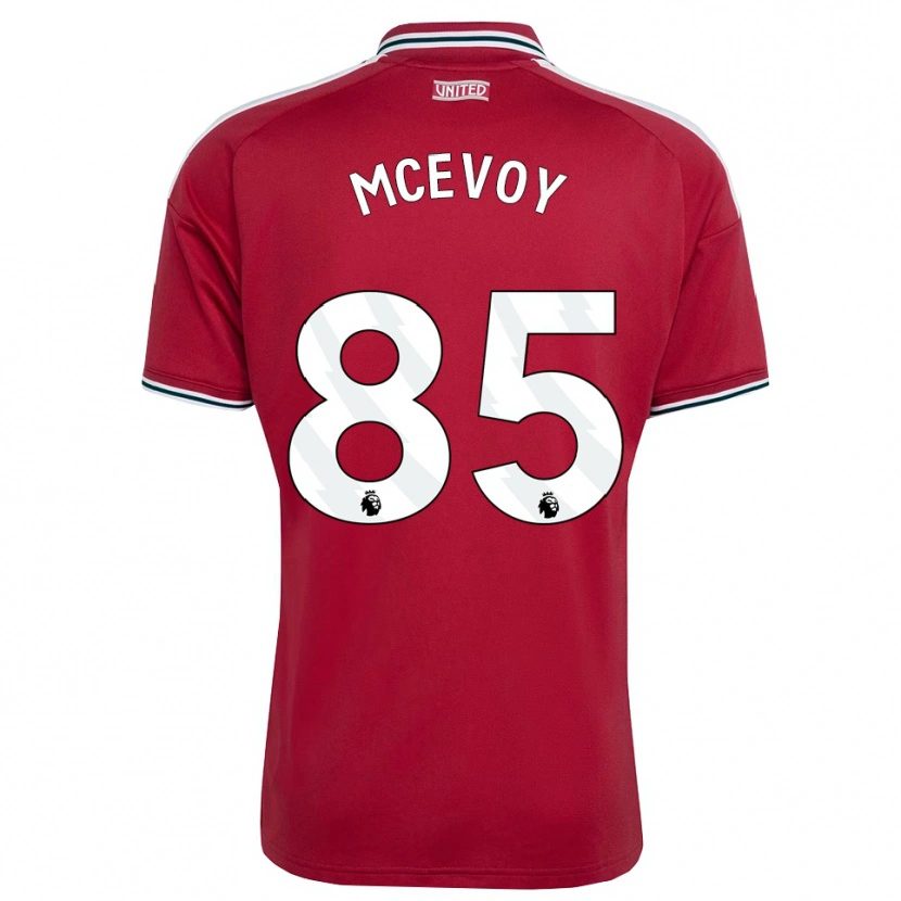 Danxen Criança Camisola Jay Mcevoy #85 Vermelho Amarelo Branco Principal 2026/27 Camisa Brasil