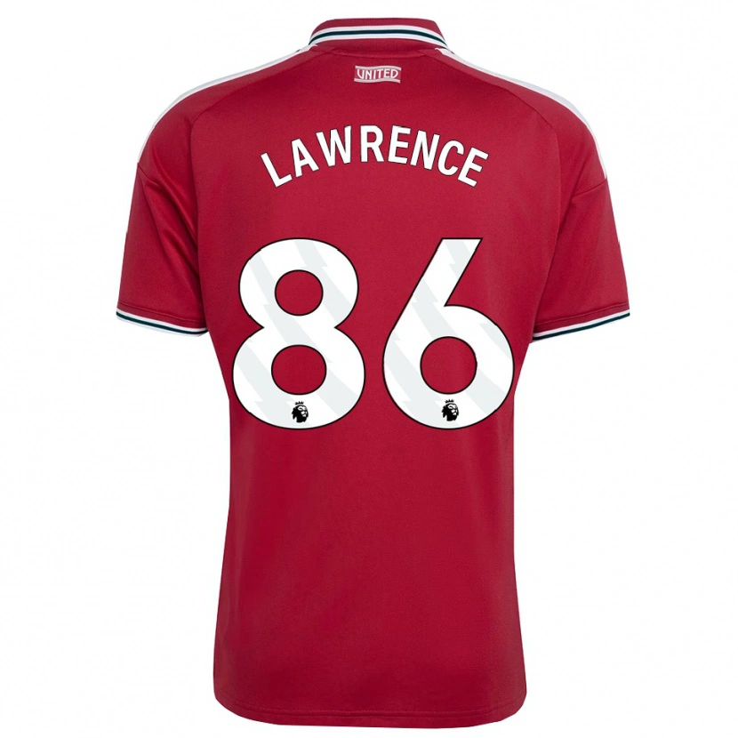 Danxen Criança Camisola Marcus Lawrence #86 Vermelho Amarelo Branco Principal 2026/27 Camisa Brasil