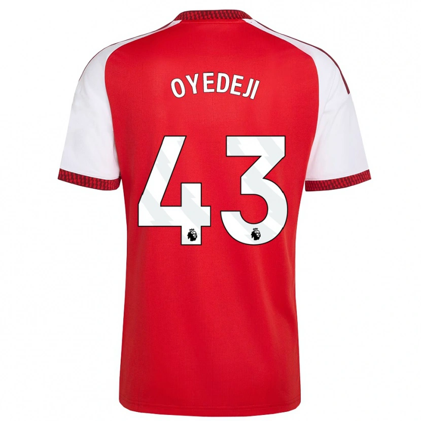 Danxen Criança Camisola Nathan Butler Oyedeji #43 Vermelho Branco Preto Principal 2026/27 Camisa Brasil