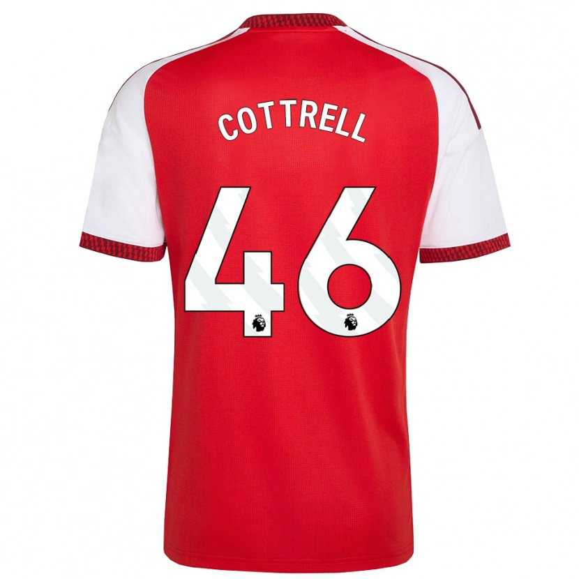 Danxen Criança Camisola Ben Cottrell #46 Vermelho Branco Preto Principal 2026/27 Camisa Brasil