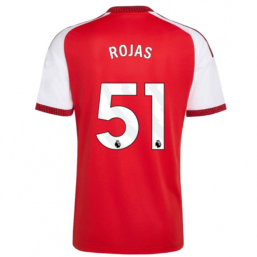 Danxen Criança Camisola Alexei Rojas #51 Vermelho Branco Preto Principal 2026/27 Camisa Brasil
