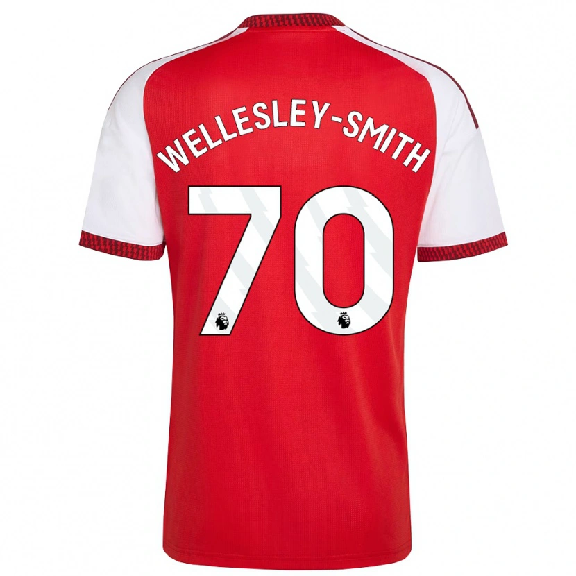 Danxen Criança Camisola Cecily Wellesley-Smith #70 Vermelho Branco Preto Principal 2026/27 Camisa Brasil