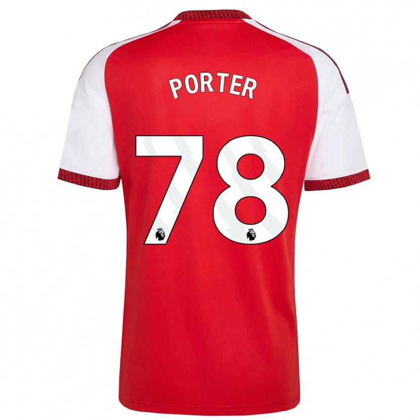 Danxen Criança Camisola Jack Porter #78 Vermelho Branco Preto Principal 2026/27 Camisa Brasil