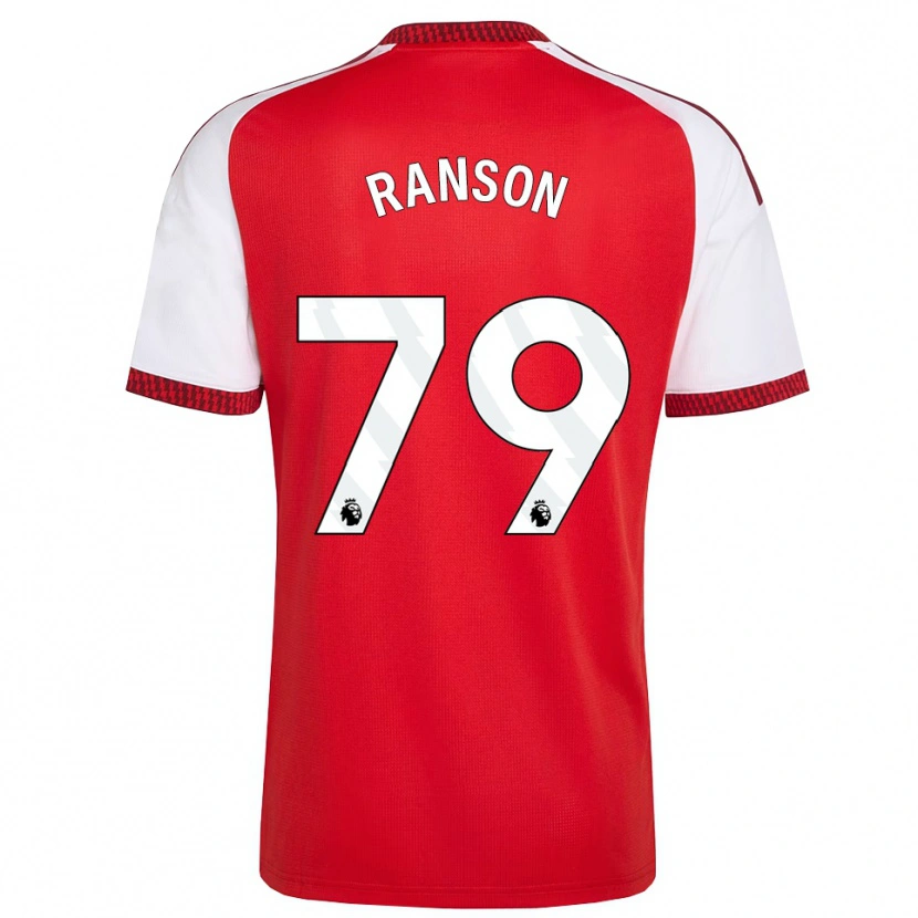 Danxen Criança Camisola Khari Ranson #79 Vermelho Branco Preto Principal 2026/27 Camisa Brasil