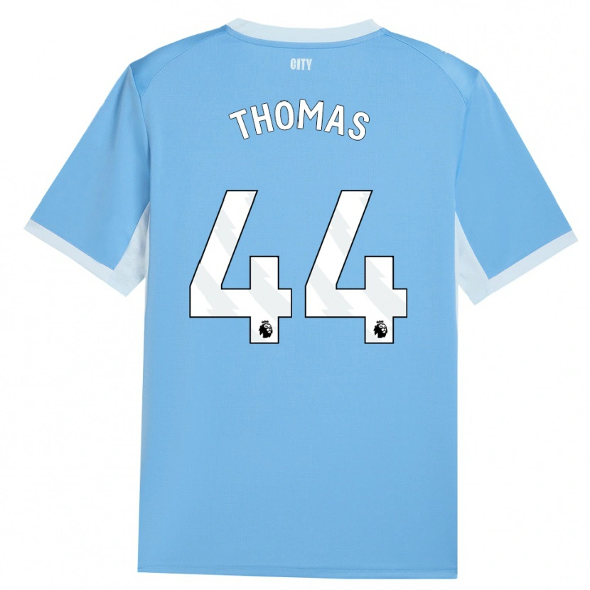 Danxen Criança Camisola Codie Thomas #44 Lightskyblue Branco Principal 2026/27 Camisa Brasil