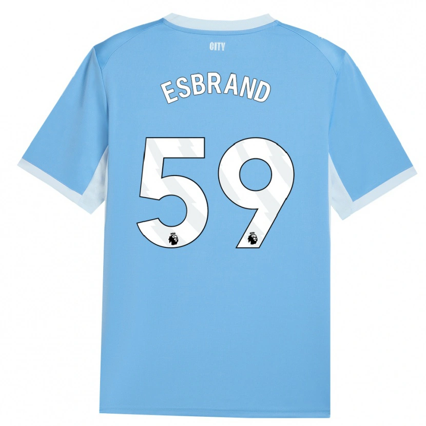 Danxen Criança Camisola Josh Wilson-Esbrand #59 Lightskyblue Branco Principal 2026/27 Camisa Brasil